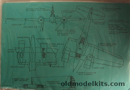 Execuform 1/72 1938 Curtiss Model 76-D / A-18 plastic model kit